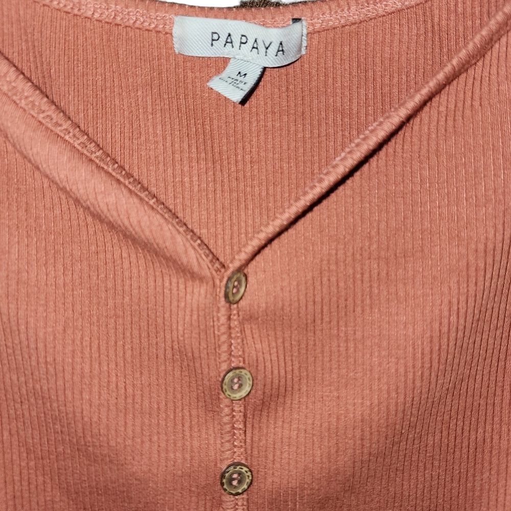 Papaya medium bodysuit